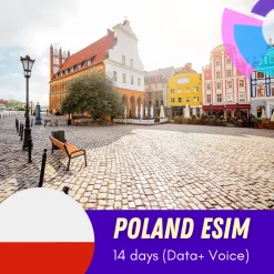 Poland eSIM 14 days (data and voice)