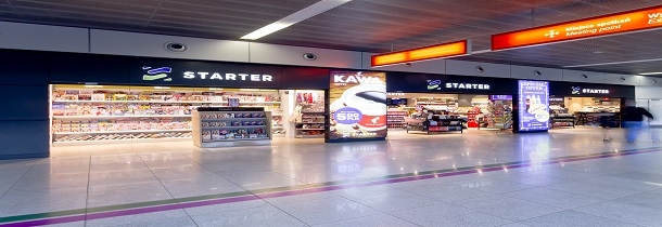 Starter store at Warsaw aiport