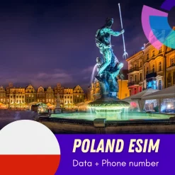 Poland eSIM with phone number